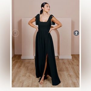 Revelry Bowie Dress - Black, NWT